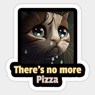 No Pizza Sticker